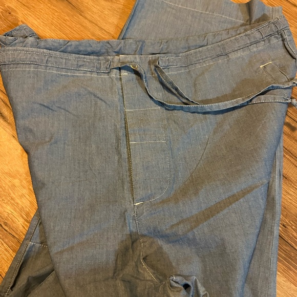 GAP Body Drawstring Wide Leg Pants Snap button fly brand new with tags - Picture 3 of 7